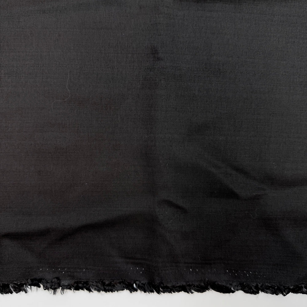 My Handsome Prince - Cotton Blend Woven - Black - 3M Bundle - True Deadstock fabric Fabric by private - Sustainable Textile | FABCYCLE