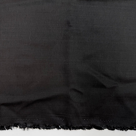 My Handsome Prince - Cotton Blend Woven - Black - 3M Bundle - True Deadstock fabric Fabric by private - Sustainable Textile | FABCYCLE