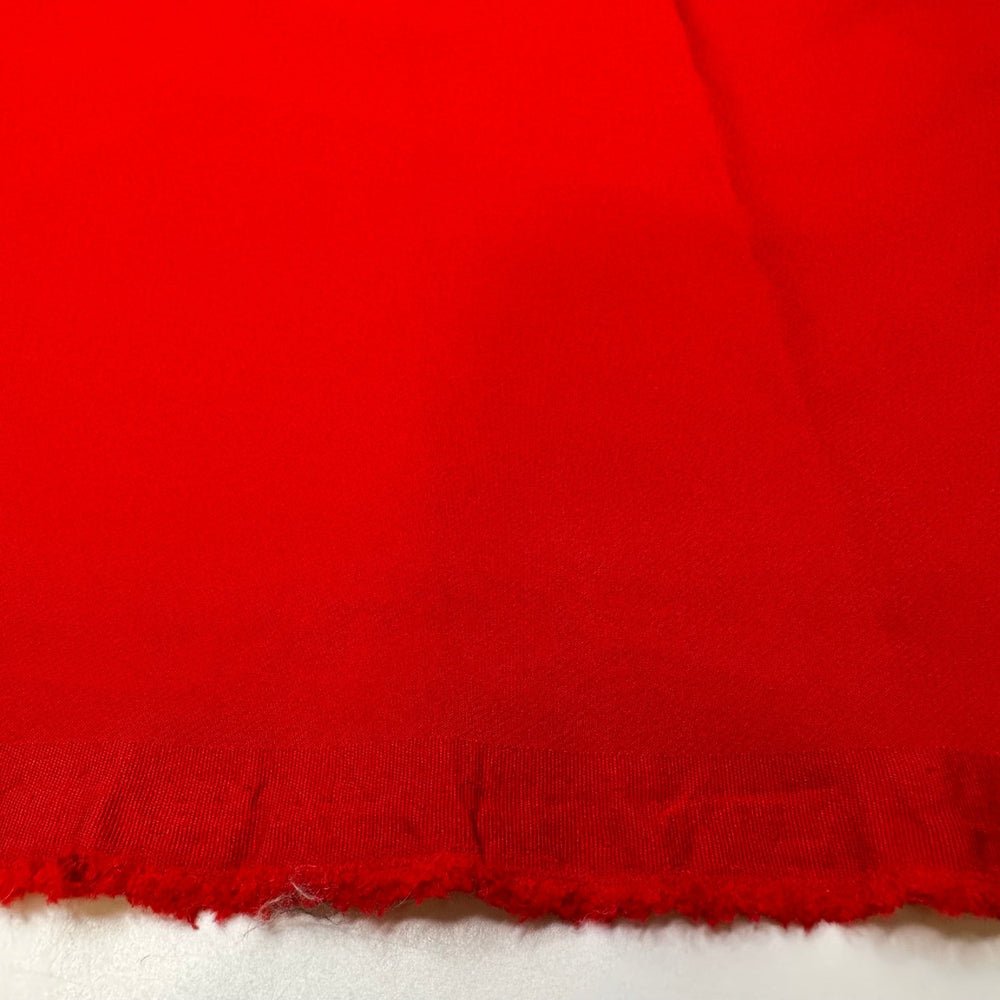 My House My Rules - Synthetic Blend Woven - Red - 1.7M Bundle - True Deadstock fabric Fabric by private - Sustainable Textile | FABCYCLE