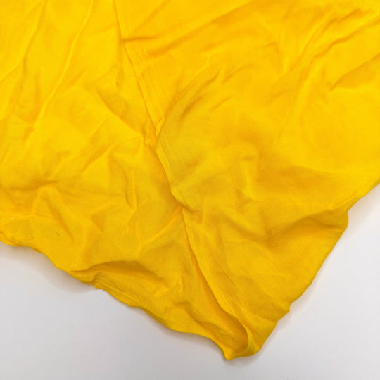 My Moment In The Spotlight - Cotton/Rayon Woven - Yellow - 1.1M Bundle - True Deadstock fabric Fabric by private - Sustainable Textile | FABCYCLE