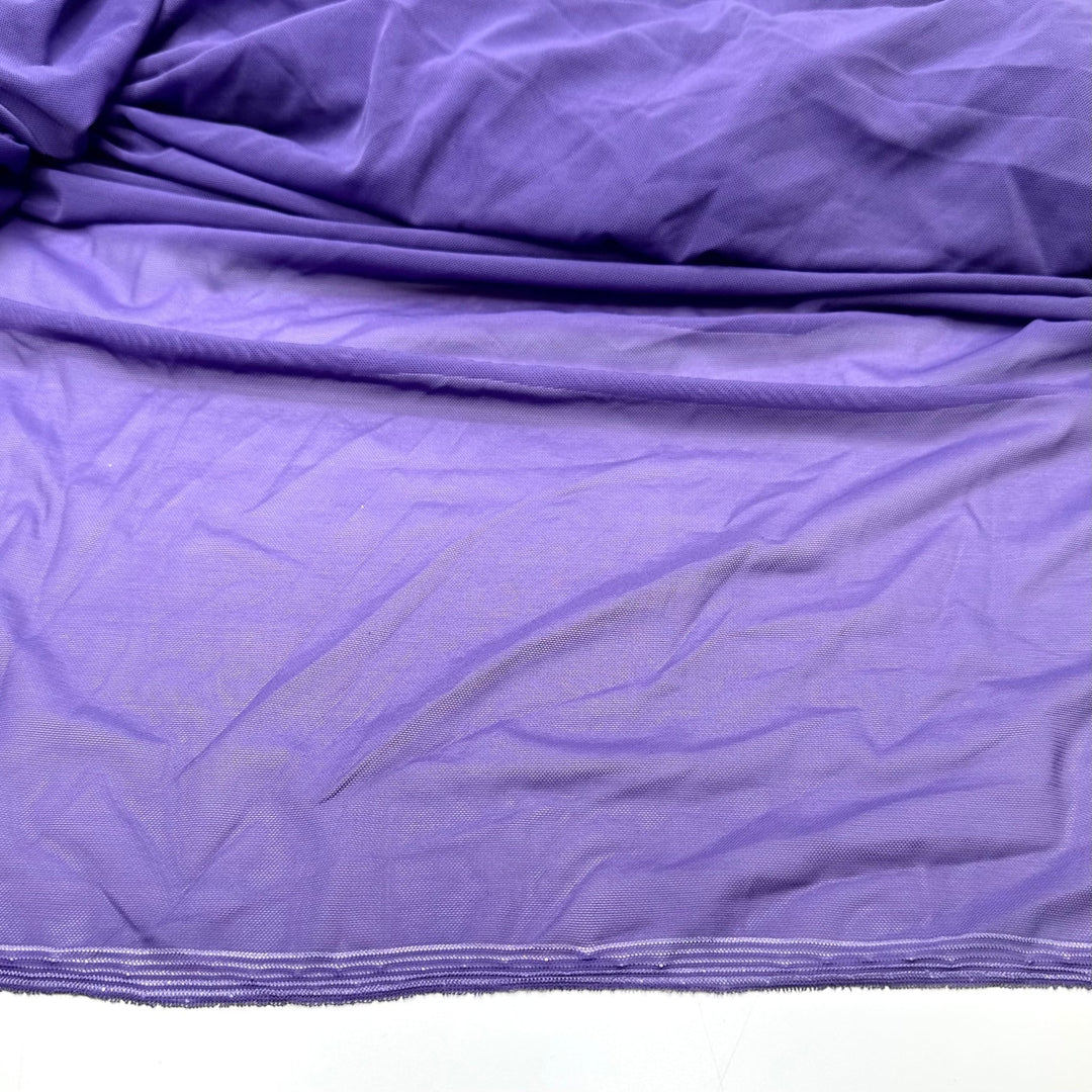My Princess Queen Outfit - Mesh Poly/Spandex Knit - Purple - 2M Bundle - True Deadstock fabric Fabric by private - Sustainable Textile | FABCYCLE