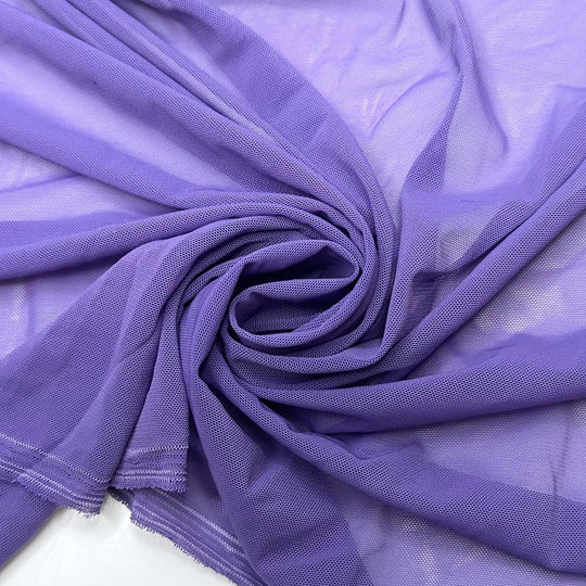 My Princess Queen Outfit - Mesh Poly/Spandex Knit - Purple - 2M Bundle - True Deadstock fabric Fabric by private - Sustainable Textile | FABCYCLE