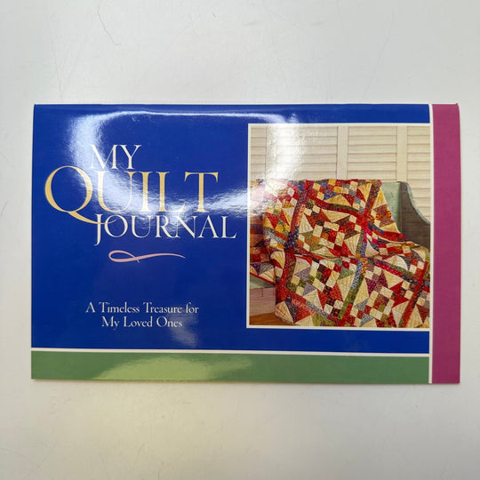 My Quilt Journal Books - Blue Multi - Individual - True Deadstock supplies Fabric by private - Sustainable Textile | FABCYCLE