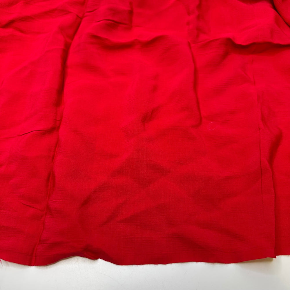 My Red Carpet Moment - Cotton Blend Woven - Red - 1M Bundle - True Deadstock fabric Fabric by private - Sustainable Textile | FABCYCLE