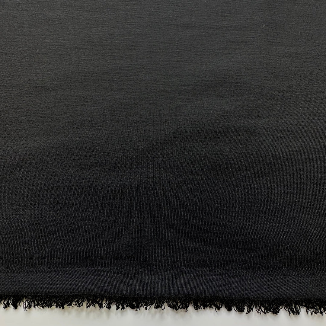 Nap Time - Polyester Blend Woven - Black - 1M Bundle - True Deadstock fabric Fabric by private - Sustainable Textile | FABCYCLE