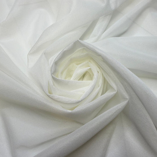 Napkin On Your Lap - Iron On Interfacing Poly Woven - White - Bundles - True Deadstock fabric Fabric by private - Sustainable Textile | FABCYCLE