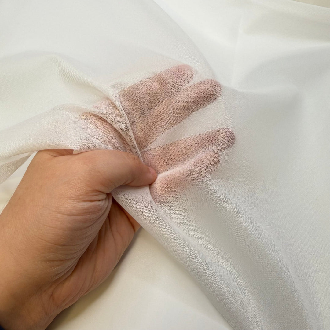 Napkin On Your Lap - Iron On Interfacing Poly Woven - White - Bundles - True Deadstock fabric Fabric by private - Sustainable Textile | FABCYCLE
