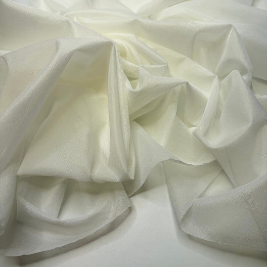 Napkin On Your Lap - Iron On Interfacing Poly Woven - White - Bundles - True Deadstock fabric Fabric by private - Sustainable Textile | FABCYCLE