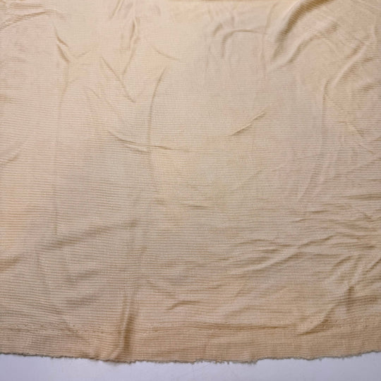 Napping In Fields Of Wildflowers - Rib Knit Modal/Silk Knit - Light Beige - 2.3M Bundle - True Deadstock fabric Fabric by private - Sustainable Textile | FABCYCLE