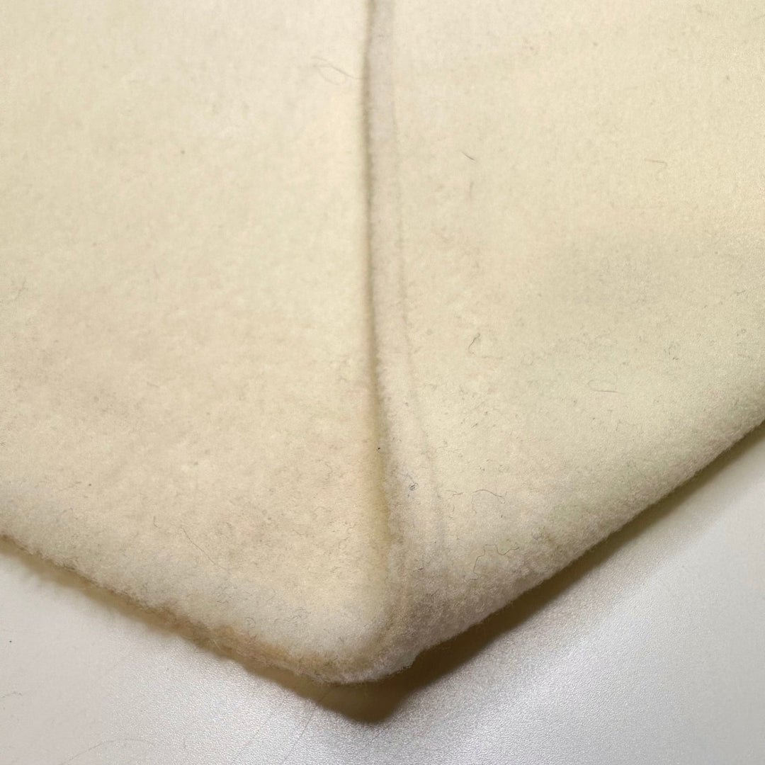 Natural Enhancement - Fleece Poly Knit - Cream - 1.2M Bundle - True Deadstock fabric Fabric by private - Sustainable Textile | FABCYCLE