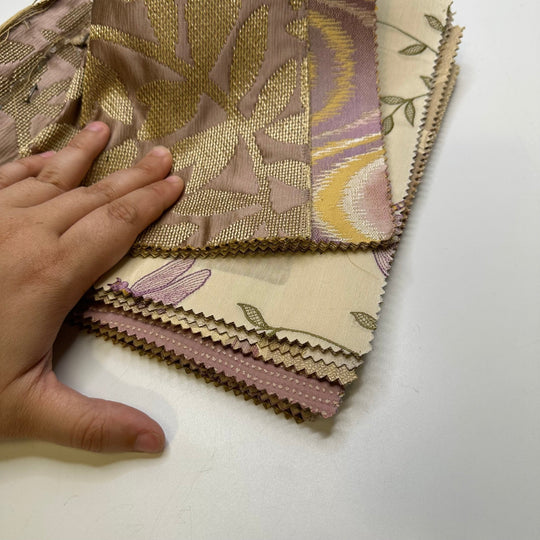 Natural Fibers - Home Décor Sample Books - Rectangle - True Deadstock fabric Fabric by private - Sustainable Textile | FABCYCLE