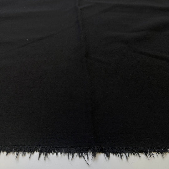 Ned Land - Synthetic Blend Woven - Black - 2.2M Bundle - True Deadstock fabric Fabric by private - Sustainable Textile | FABCYCLE