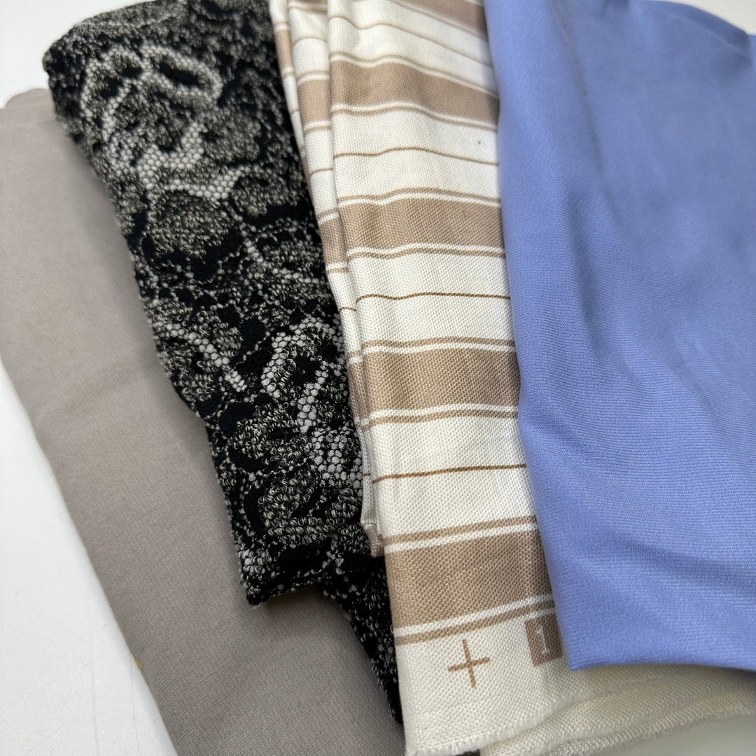 Never Annoying - Small Bundles - Fun 4 Pack - True Deadstock Fabric Fabric by FABCYCLE shop - Sustainable Textile | FABCYCLE