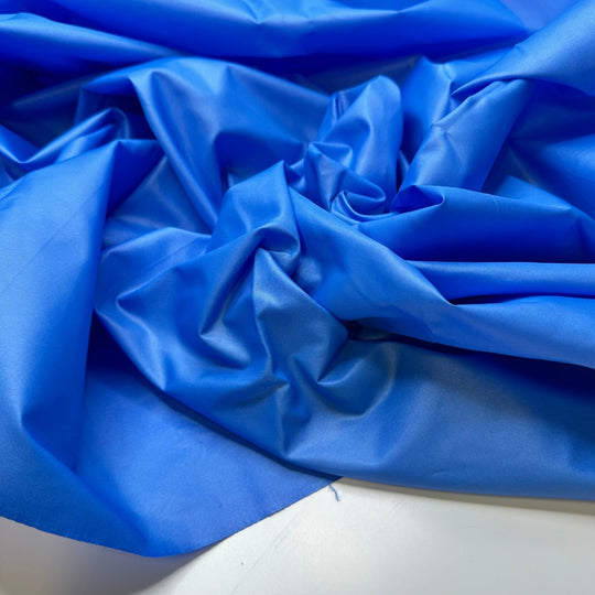Never Blue With You - Water Resistant Poly/Nylon Woven - Light Blue/Magenta - Bundles - True Deadstock fabric Fabric by private - Sustainable Textile | FABCYCLE