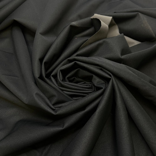 Never Boring Vancouver Athleisure - Water Resistant Poly/Nylon Knit - Dark Black/Grey - Bundles - True Deadstock fabric Fabric by private - Sustainable Textile | FABCYCLE