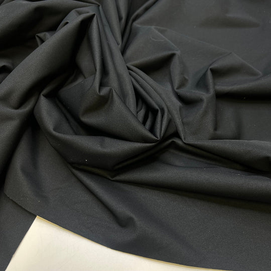 Never Boring Vancouver Athleisure - Water Resistant Poly/Nylon Knit - Dark Black/Grey - Bundles - True Deadstock fabric Fabric by private - Sustainable Textile | FABCYCLE