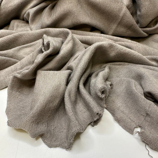 Never Drab Always Classic - Sweater Knit Bamboo/Cotton Knit - Grey - 3.5M Bundle - True Deadstock fabric Fabric by private - Sustainable Textile | FABCYCLE