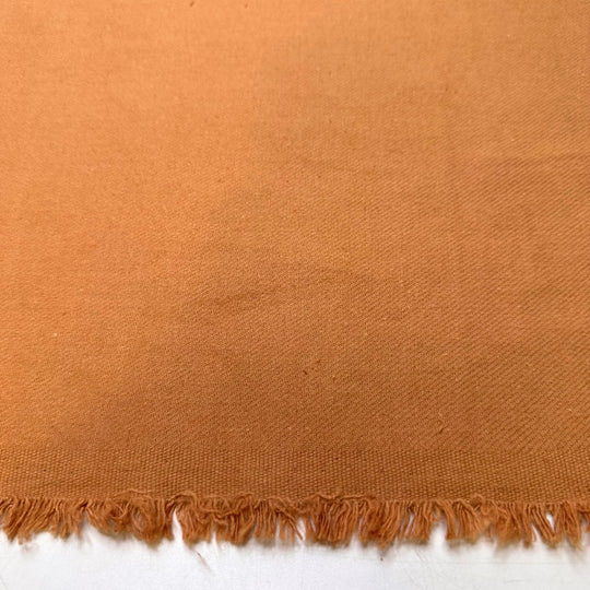 Never Forgets His Hat - Brushed Twill Weave Organic Cotton Woven - Beige - 2.75M Bundle - True Deadstock fabric Fabric by private - Sustainable Textile | FABCYCLE