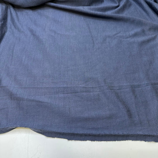 Never See The Shark - Jersey Merino Wool Knit - Navy - Bundles - True Deadstock fabric Fabric by private - Sustainable Textile | FABCYCLE