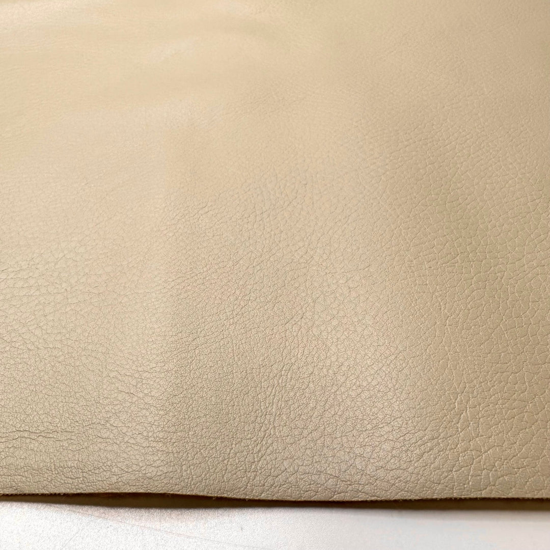 New Car Interior - Pleather Polyester Backing PU/Acrylic Woven - Light Grey/Beige - 3.3M Bundle - True Deadstock fabric Fabric by private - Sustainable Textile | FABCYCLE