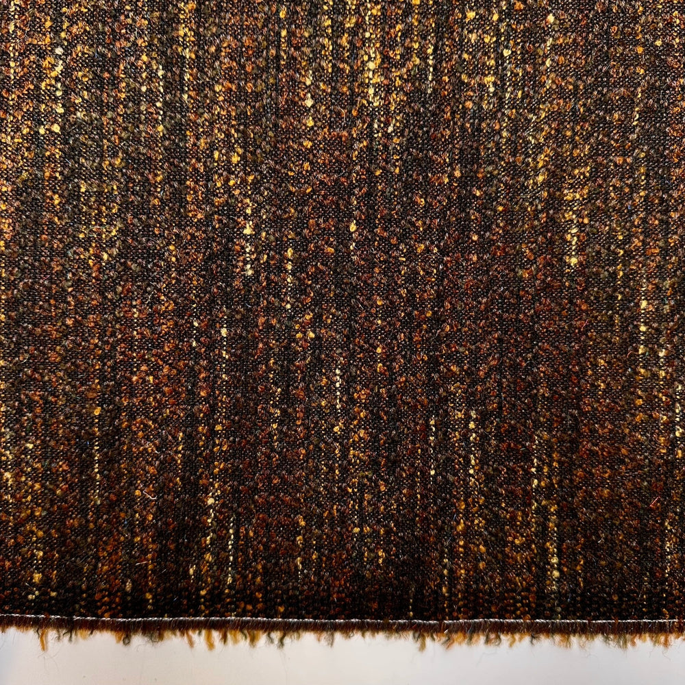 New Job New Suit - Tweed Wool Blend Woven - Brown Multi - 1.5M Bundle - True Deadstock fabric Fabric by private - Sustainable Textile | FABCYCLE