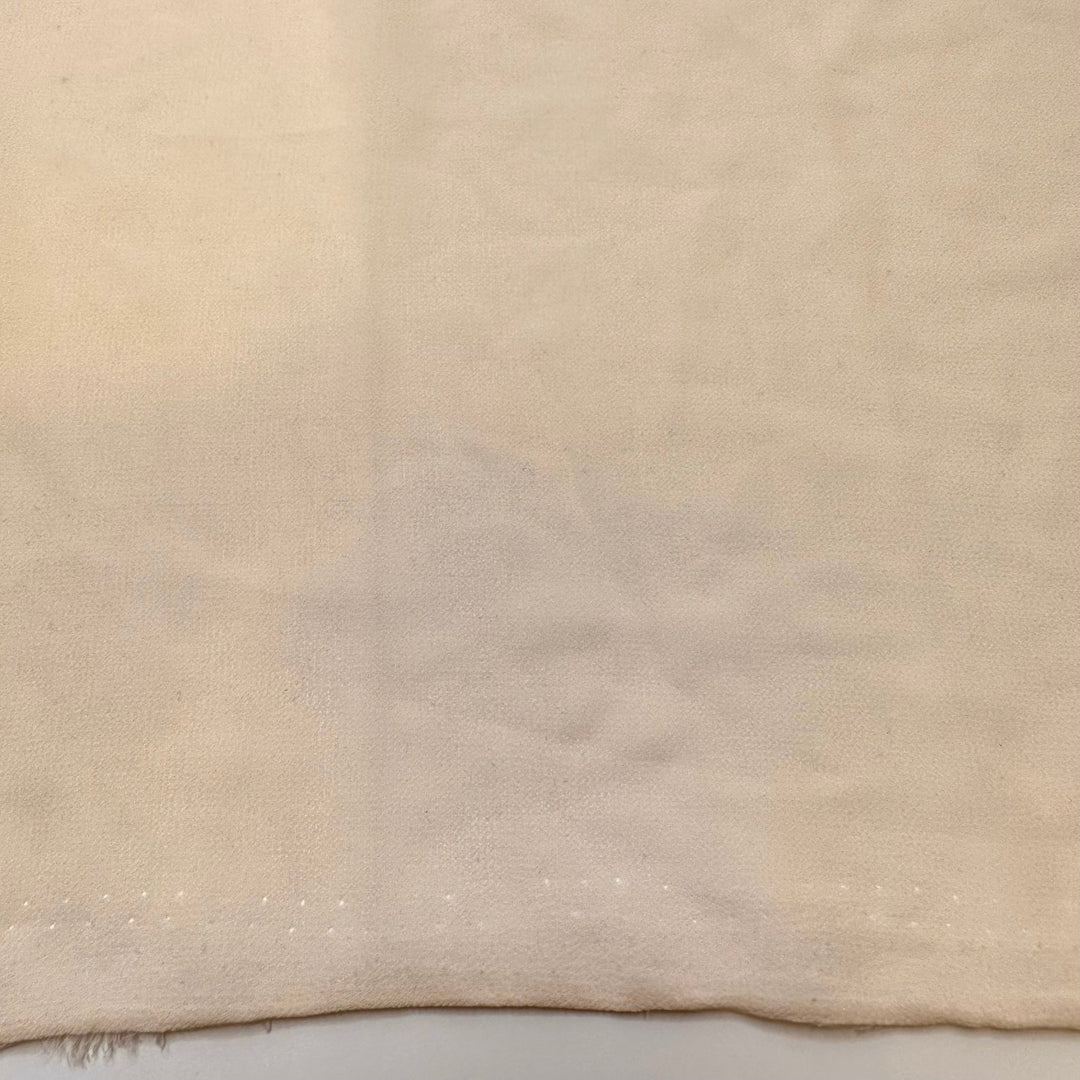New School Wardrobe - Crepe Poly Woven - Dark Cream - 1.9M Bundle - True Deadstock fabric Fabric by private - Sustainable Textile | FABCYCLE