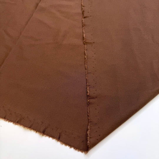 New Soil - Ponte Polyester Blend Knit - Brown - 0.95M Bundle - True Deadstock fabric Fabric by private - Sustainable Textile | FABCYCLE