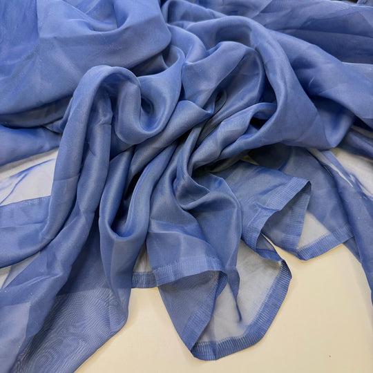 New Year New Stash - Chiffon Poly Woven - Navy - Bundles - True Deadstock fabric Fabric by private - Sustainable Textile | FABCYCLE