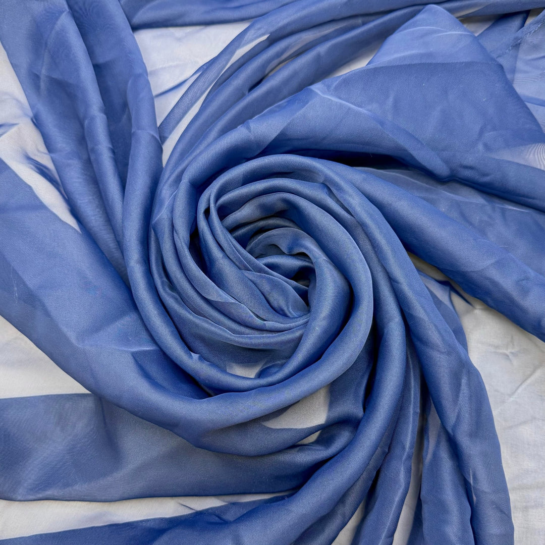 New Year New Stash - Chiffon Poly Woven - Navy - Bundles - True Deadstock fabric Fabric by private - Sustainable Textile | FABCYCLE