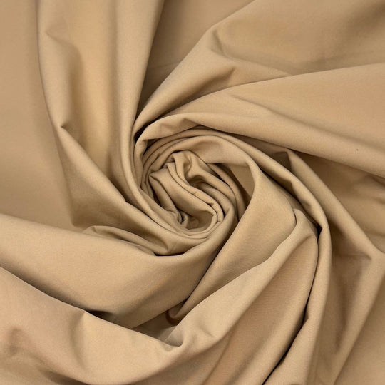 New York Knits - Softshell Poly/Nylon Woven - Black/Beige - 1.1M Bundle - True Deadstock fabric Fabric by private - Sustainable Textile | FABCYCLE