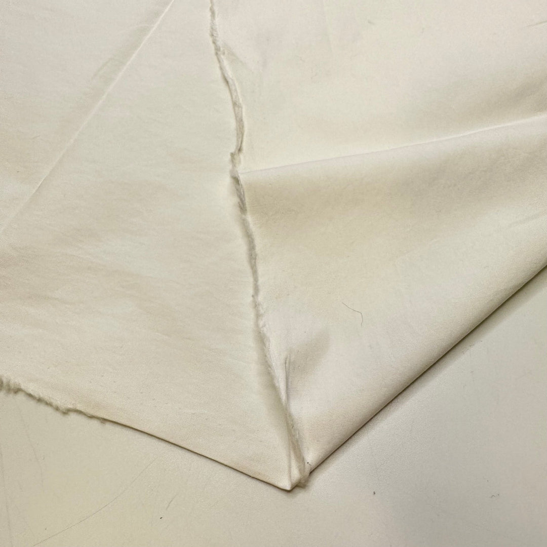 New York Winters - Cotton/Nylon Woven - White - Bundles - True Deadstock fabric Fabric by private - Sustainable Textile | FABCYCLE