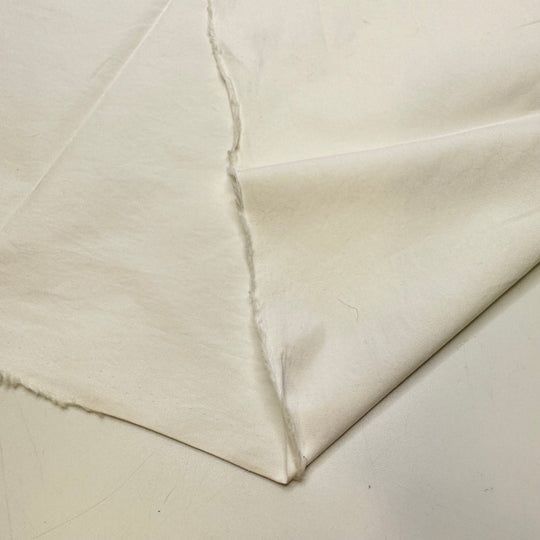 New York Winters - Cotton/Nylon Woven - White - Bundles - True Deadstock fabric Fabric by private - Sustainable Textile | FABCYCLE