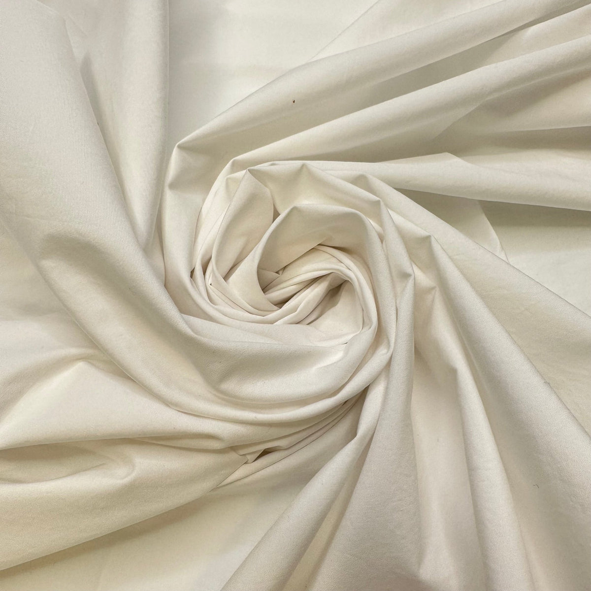 New York Winters - Cotton/Nylon Woven - White - Bundles - True Deadstock fabric Fabric by private - Sustainable Textile | FABCYCLE