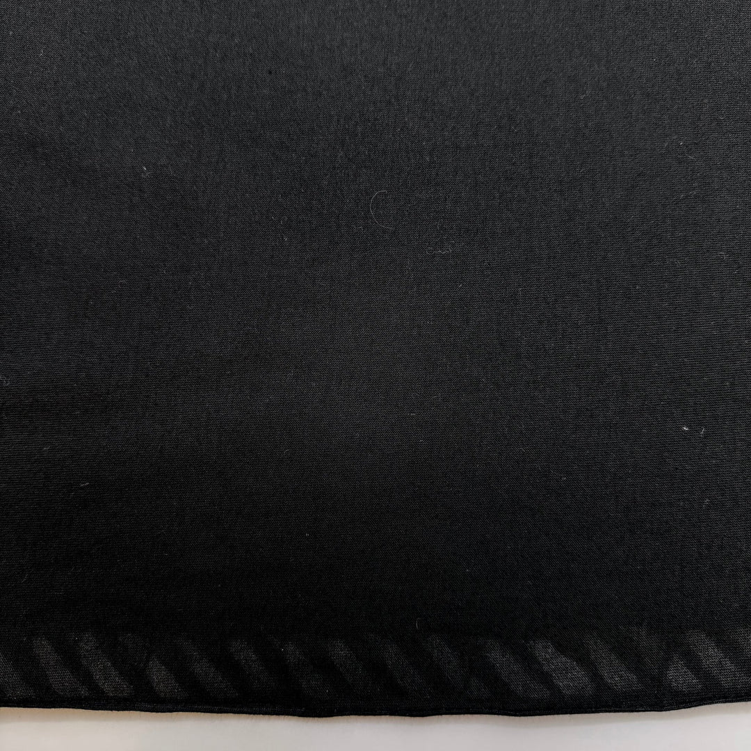 No Landfall Of Hurricanes - Jersey Cotton Knit - Black - 2.5M Bundle - True Deadstock fabric Fabric by private - Sustainable Textile | FABCYCLE