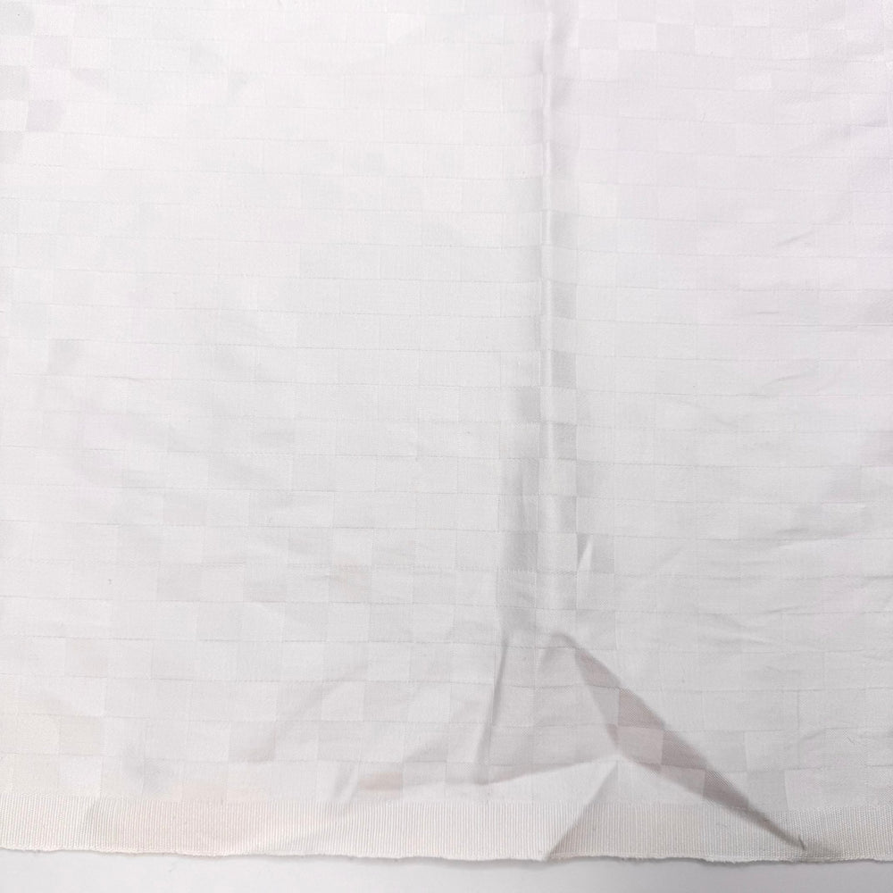 No More Puns Please - Cotton Woven - White Checkerboard - 2.7M Bundle - True Deadstock fabric Fabric by private - Sustainable Textile | FABCYCLE