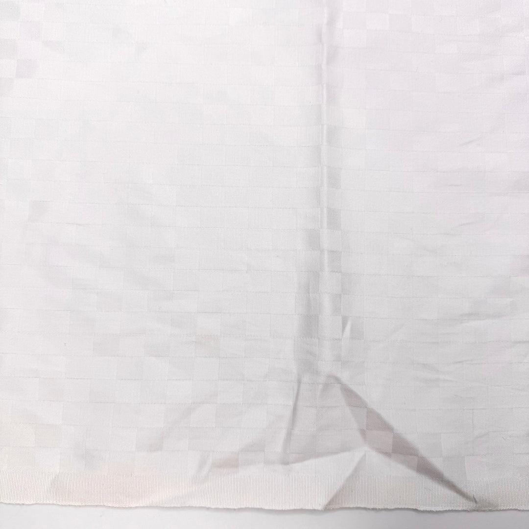 No More Puns Please - Cotton Woven - White Checkerboard - 2.7M Bundle - True Deadstock fabric Fabric by private - Sustainable Textile | FABCYCLE