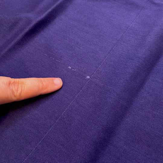 No Noise Pollution - Denim Cotton/Spandex Woven - Dark Blue - 1.2M Bundle - True Deadstock fabric Fabric by private - Sustainable Textile | FABCYCLE