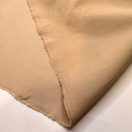 Nobel Peace Prize Winner - Cotton Woven - Light Beige - 2.5M Bundle - True Deadstock fabric Fabric by private - Sustainable Textile | FABCYCLE