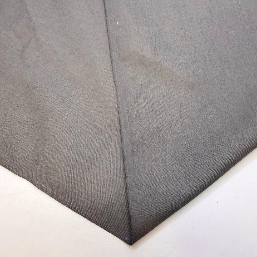Nonlinear - Mercerized Cotton Woven - Grey - 1.55M Bundle - True Deadstock fabric Fabric by private - Sustainable Textile | FABCYCLE