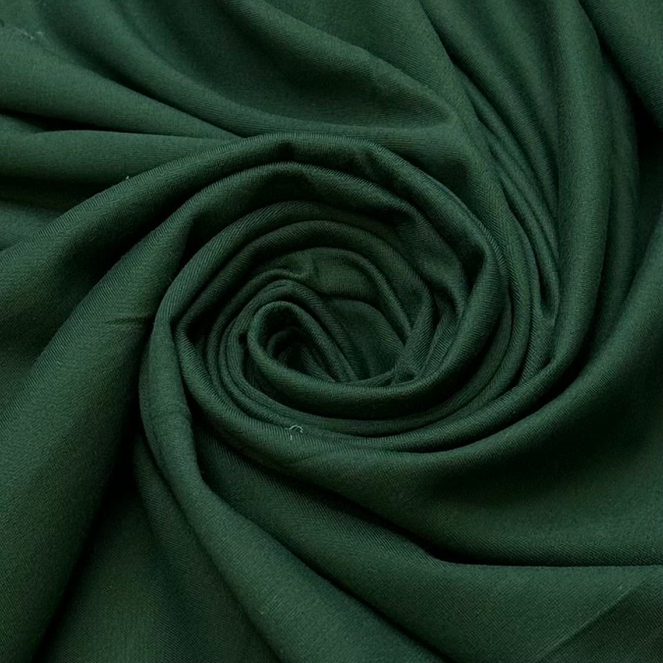 Not No Topaz - Ponte Polyester Blend Knit - Green - Bundles - True Deadstock fabric Fabric by private - Sustainable Textile | FABCYCLE