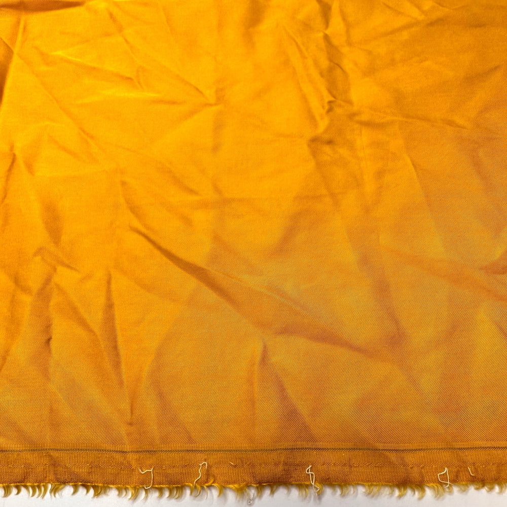 Not Pressing Seams - Twill Weave Tencel Woven - Dark Yellow - 2.6M Bundle - True Deadstock fabric Fabric by private - Sustainable Textile | FABCYCLE