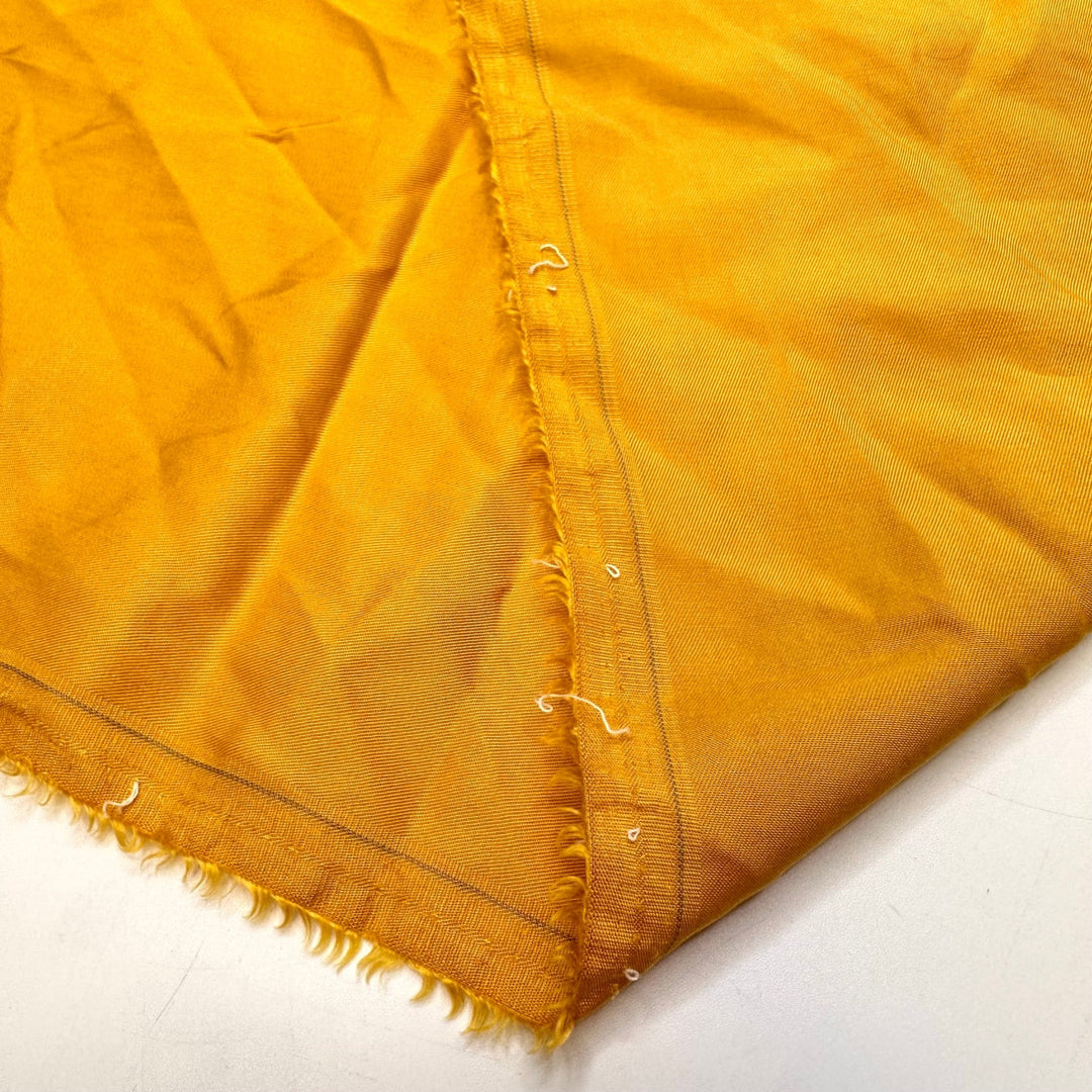 Not Pressing Seams - Twill Weave Tencel Woven - Dark Yellow - 2.6M Bundle - True Deadstock fabric Fabric by private - Sustainable Textile | FABCYCLE