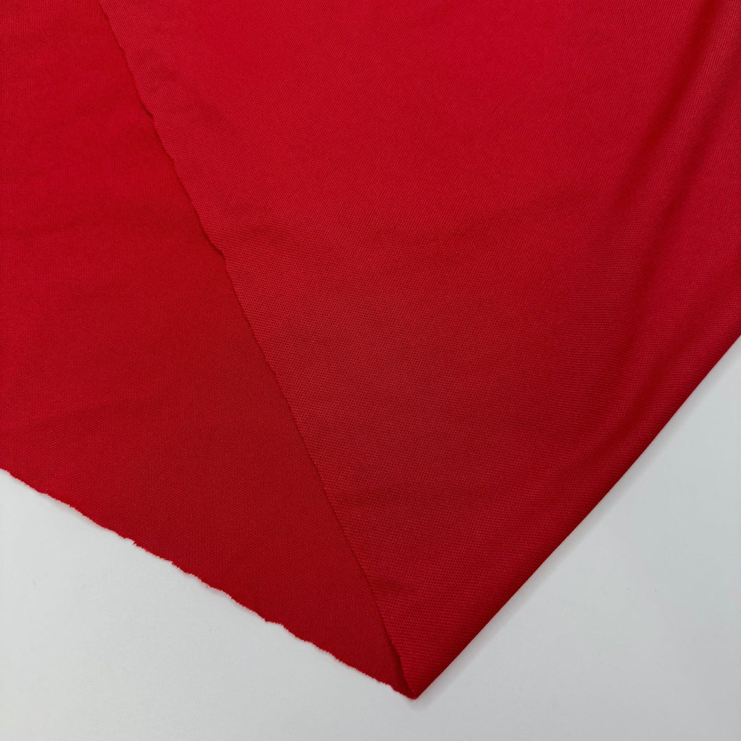 Nothing But Knits - Jersey Polyester Blend Knit - Red - 3M Bundle - True Deadstock fabric Fabric by private - Sustainable Textile | FABCYCLE