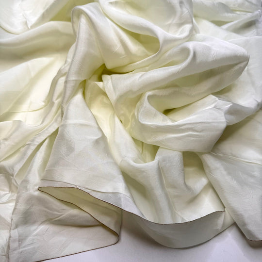 Nova - Poly/Cotton Woven - Light Cream - 1.7M Bundle - True Deadstock fabric Fabric by private - Sustainable Textile | FABCYCLE