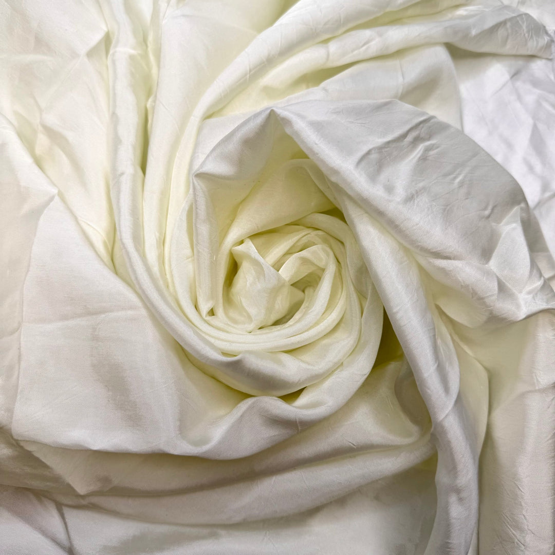 Nova - Poly/Cotton Woven - Light Cream - 1.7M Bundle - True Deadstock fabric Fabric by private - Sustainable Textile | FABCYCLE