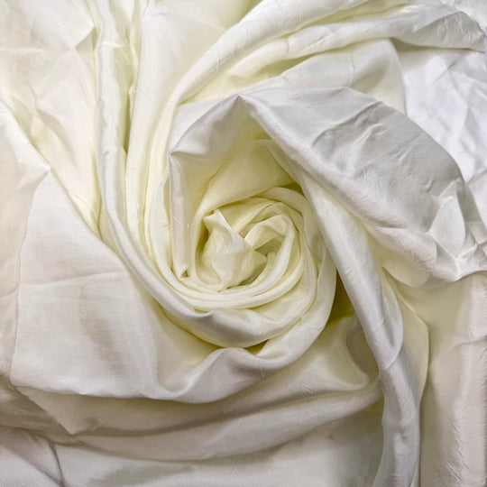 Nova - Poly/Cotton Woven - Light Cream - 1.7M Bundle - True Deadstock fabric Fabric by private - Sustainable Textile | FABCYCLE