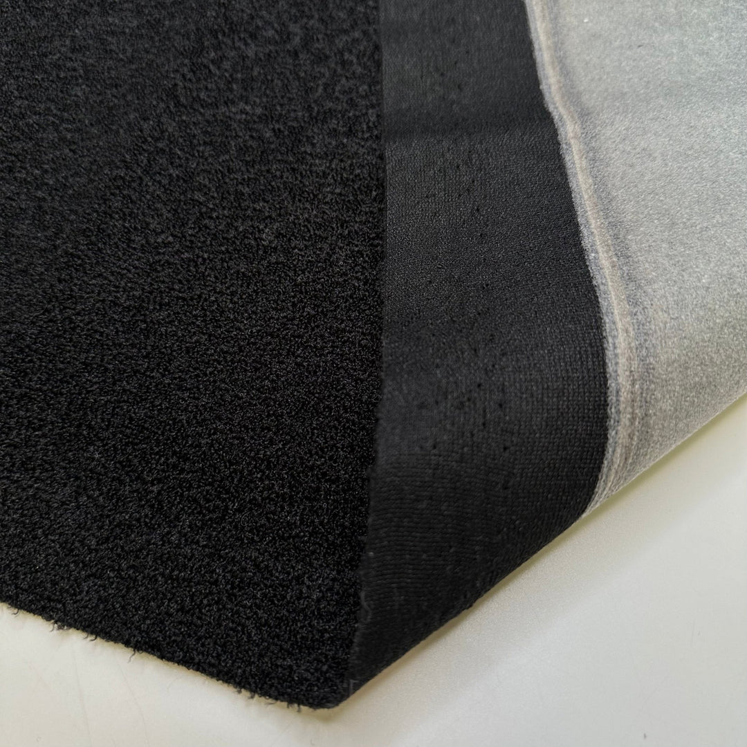 NYC Streets - Polyester Blend Woven - Black - 1M Bundle - True Deadstock fabric Fabric by private - Sustainable Textile | FABCYCLE