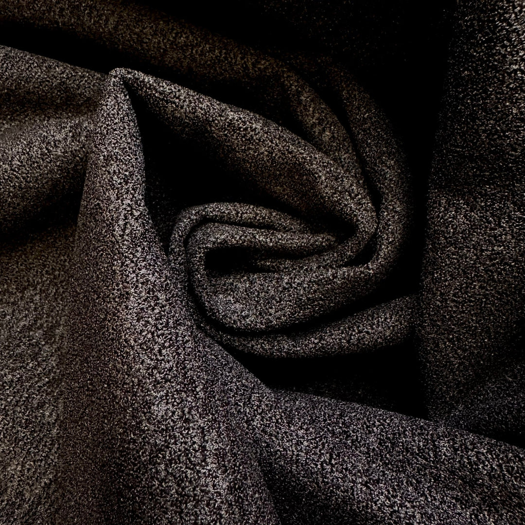 NYC Streets - Polyester Blend Woven - Black - 1M Bundle - True Deadstock fabric Fabric by private - Sustainable Textile | FABCYCLE