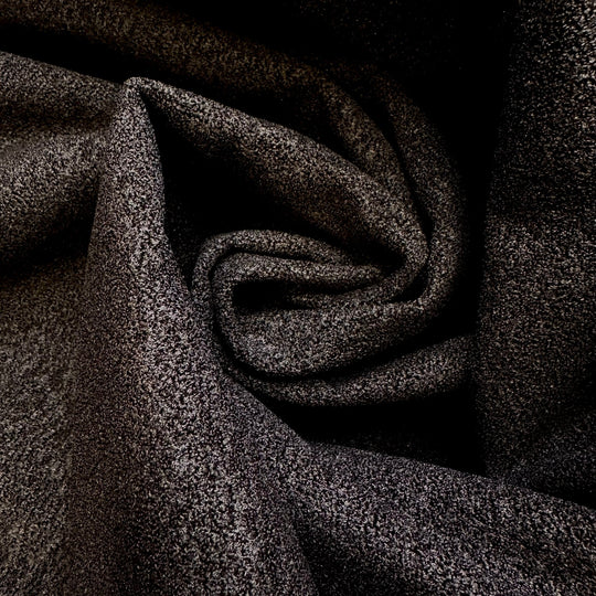 NYC Streets - Polyester Blend Woven - Black - 1M Bundle - True Deadstock fabric Fabric by private - Sustainable Textile | FABCYCLE
