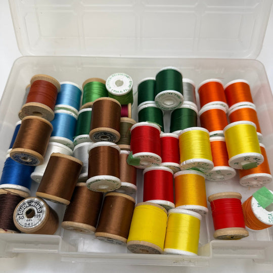 Nylon All Purpose Thread - Multi - 20 Pack - True Deadstock supplies Fabric by private - Sustainable Textile | FABCYCLE